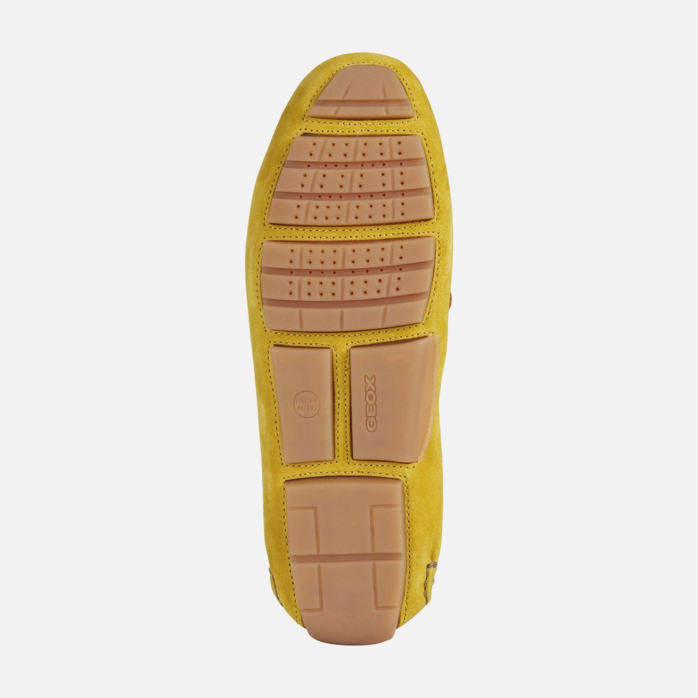 Mocassin Geox Melbourne - Jaune - Homme 435928-KXT